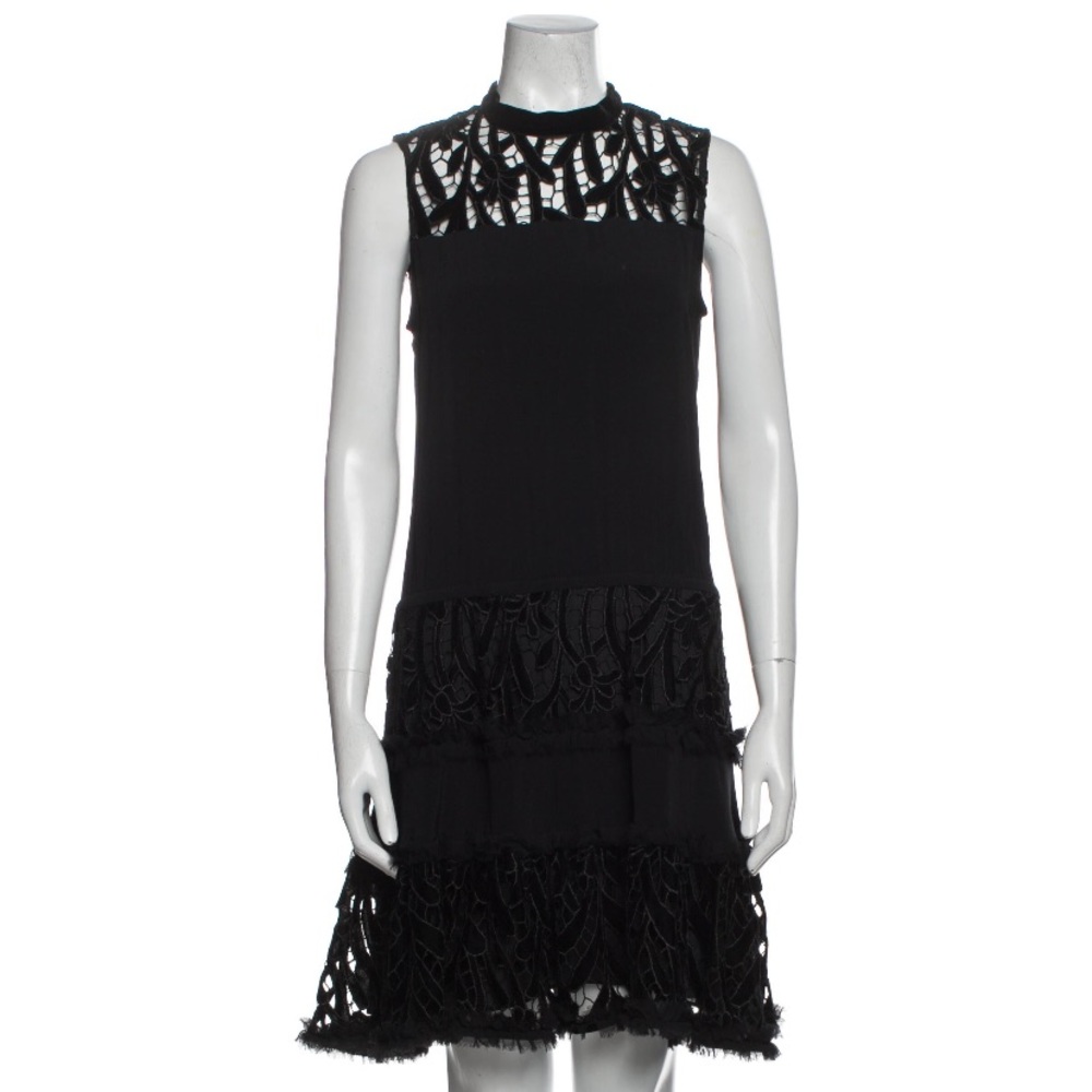 Alexis black lace dress.